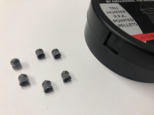 Piombini 5.5mm 22 AGS pointed Effebi Plinking Diabolo Airgun Pellets Shooting