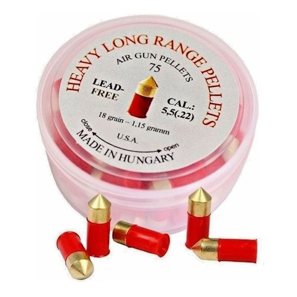 Skenco 5.5mm Heavy Long Range Pellets for Air Rifles and Airguns 