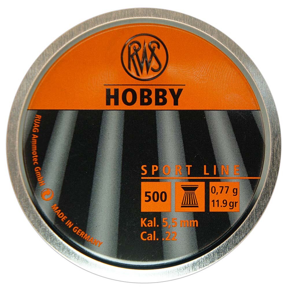 5.5mm RWS Hobby Pellets for Compressed Air Plinking Airgun Co2 Pellets 